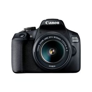 Fotocamera reflex Canon EOS 2000D con obiettivo EF-S 18-55mm IS II F3.5-5.6