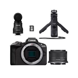 Canon EOS R50 con obiettivo RF-S 18-45mm IS STM - Kit per vlogger