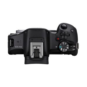 Canon EOS R50 con obiettivo RF-S 18-45mm IS STM - Kit per vlogger