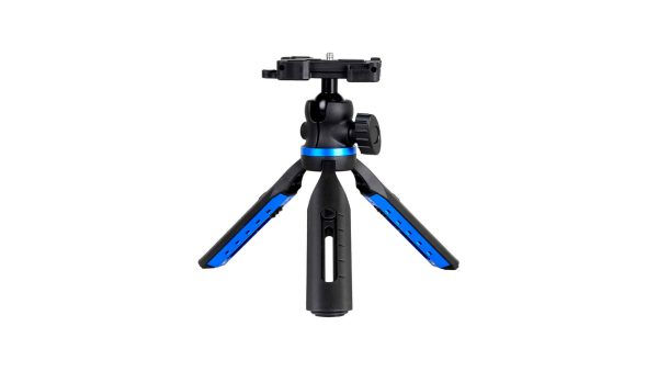 Mini treppiede da tavolo portatile 2 in 1 per smartphone e fotocamera digitale