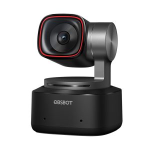 Obsbot Tiny 2 PTZ 4K AI-Powered – telecamera nera