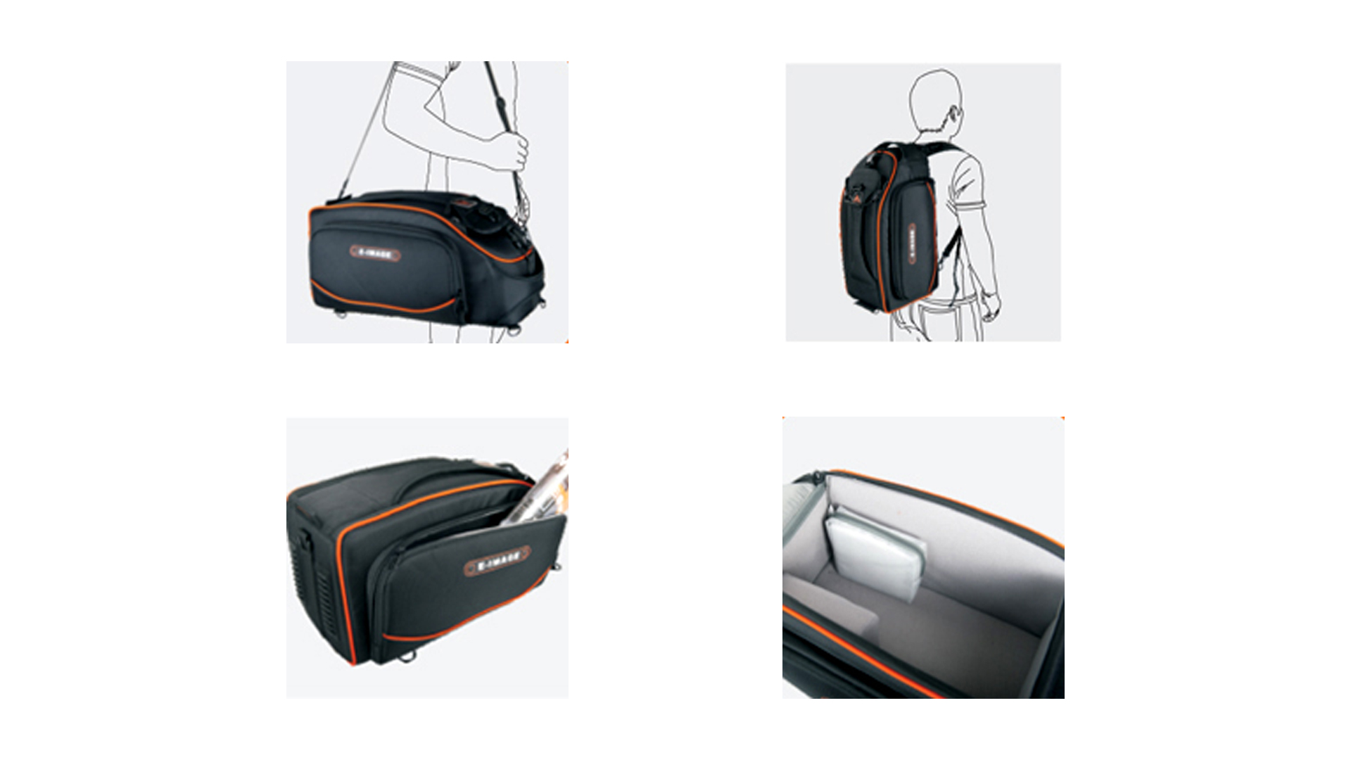 e-image-oscar-s80_2 Borsa morbida Oscar E-image S80 per telecamere, ottiche, piccoli monitor e accessori v